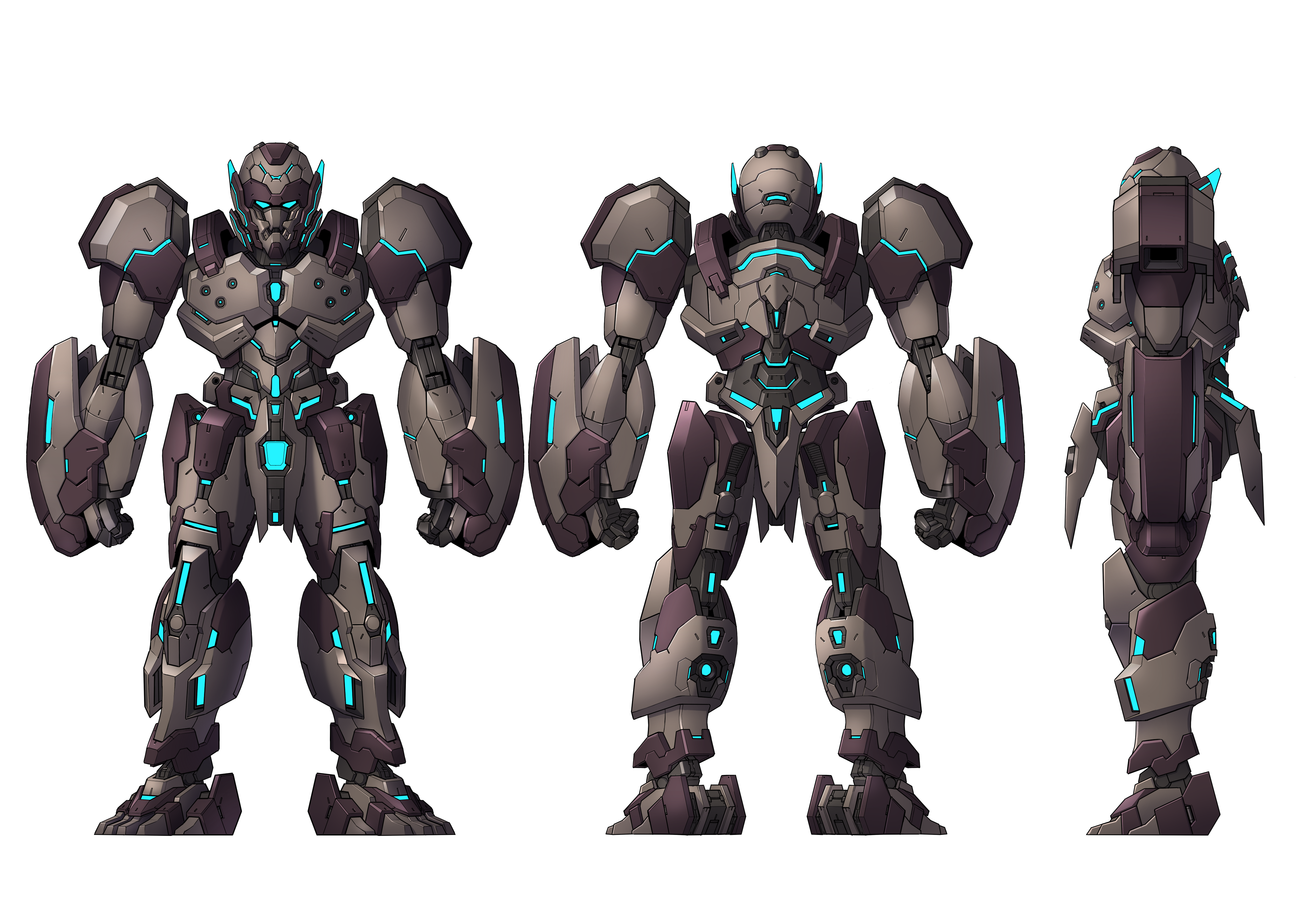 ゲーム用キャラクター3Dモデルの画像
