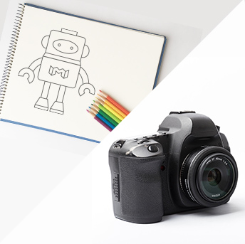 3Dモデル依頼時のイラスト参考イメージ