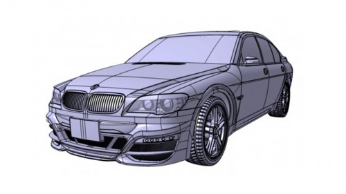 車の3Dデータ