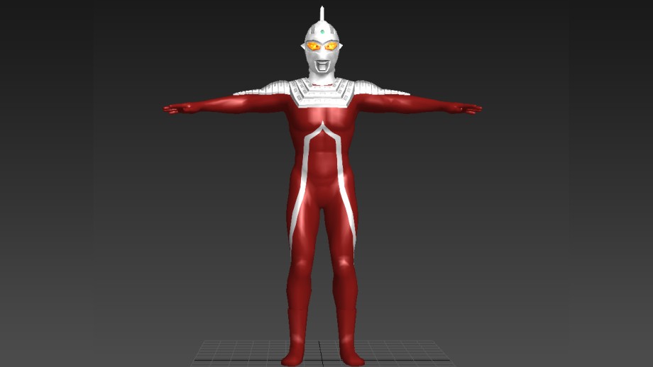 ウルトラマンの3Dモデル2