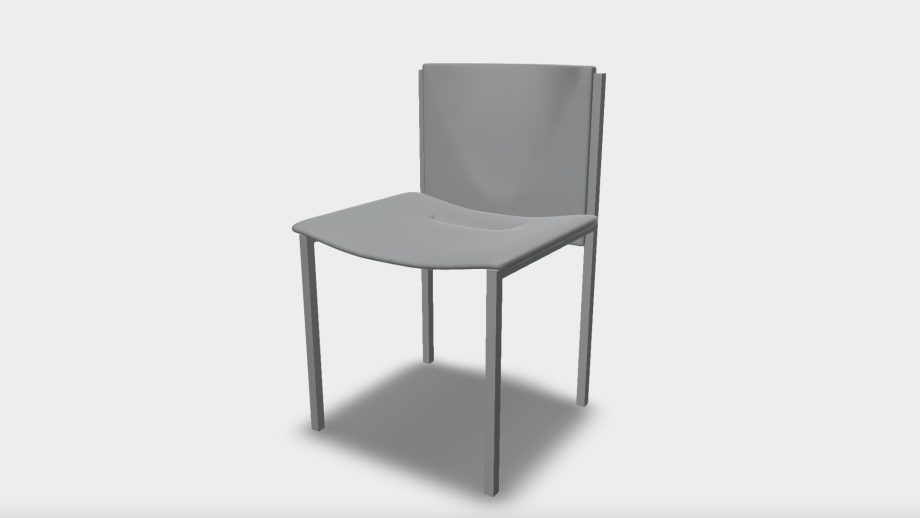 椅子の3Dモデル