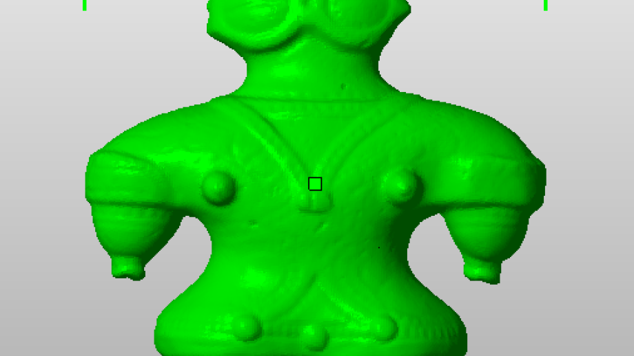 土偶の3Dモデル