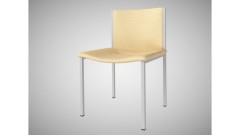 木の椅子の3Dモデル