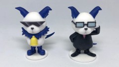 キャラクターの造形物を並べた画像
