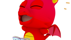 ドラゴンの3Dモデル