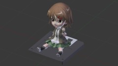 キャラクターの3Dモデル