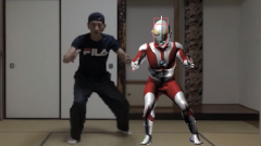 ウルトラマン3Dモデルのモーション作成